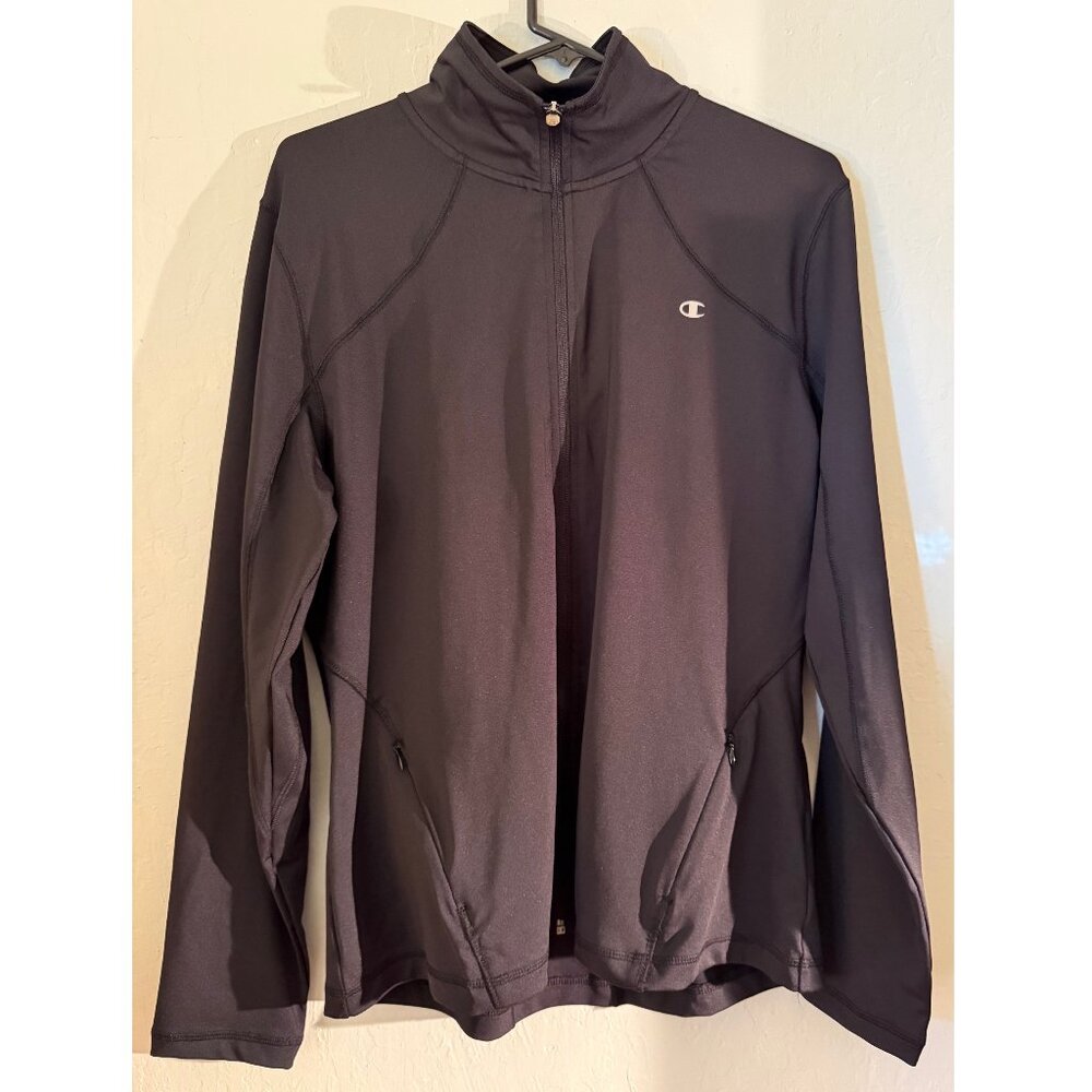 Champion Double Dry Full Zip Black Jacket XL